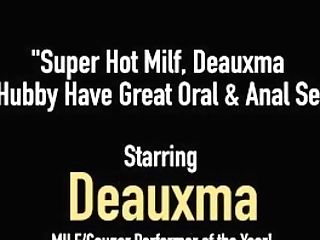 Supah Hot Mummy, Deauxma & Hubby Have Good Oral & Buttfucking!
